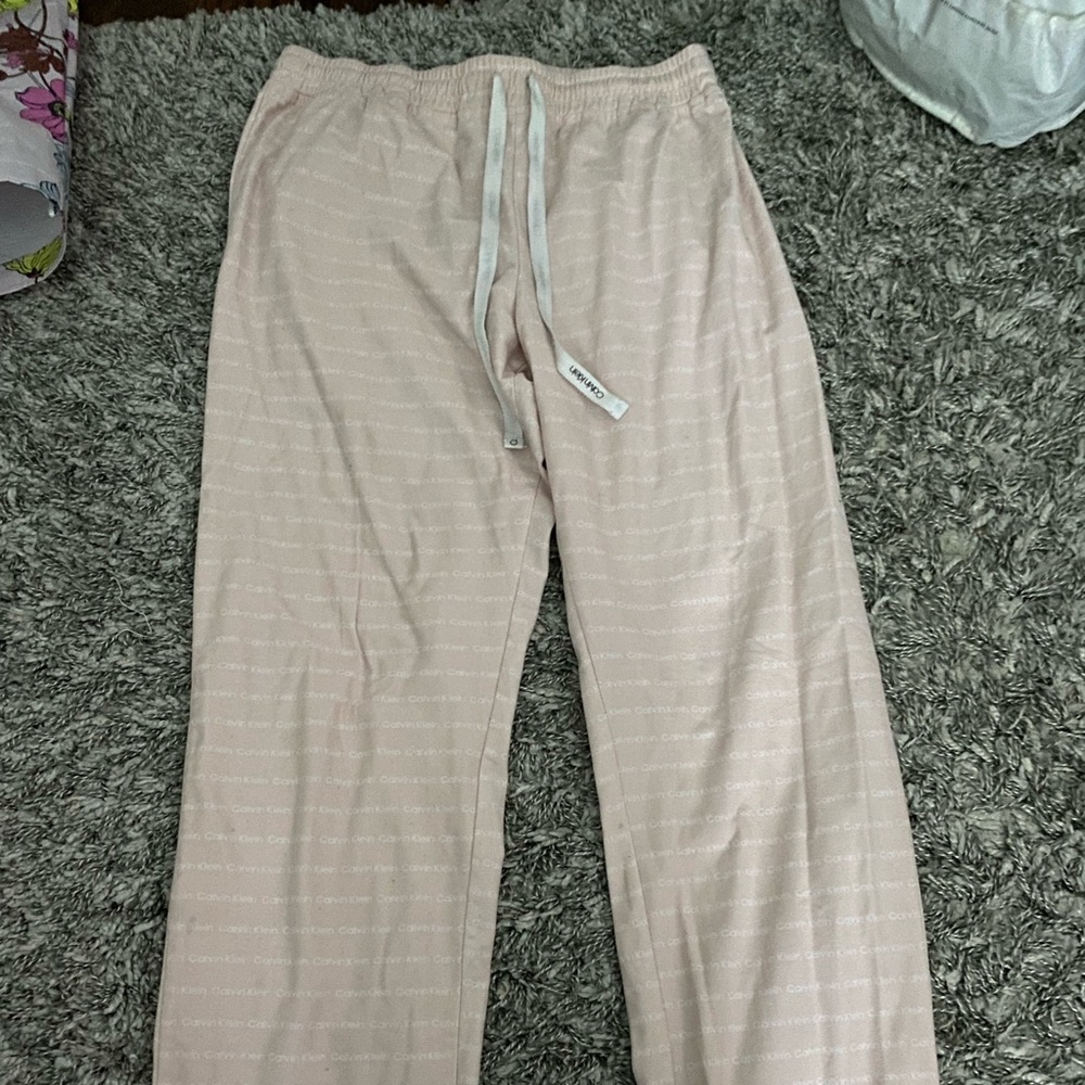 Calvin Klein pink Pajama pants - Picture 1 of 2